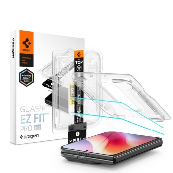 Spigen Glas.tR EZ Fit Pro HD AC 2-пакал закалено стъкло IPHONE DUO CLEAR