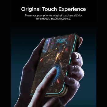 Spigen Glas.tR EZ Fit Pro hartowane стъкло HD AC IPHONE Duo Clear (SKU: 8800337251432-AGL12014)