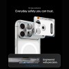 Spigen Optik Pro XL Glas.tR EZ Fit – протектор за камерата (стъкло 9H) за iPhone 18 Pro, Silver