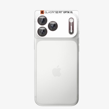 Spigen Optik Pro XL Glas.tR EZ Fit – протектор за камера за iPhone 18 Pro Max, Burgundy, стъкло 9H (SKU 8800337251692-AGL12040) Spigen Optik Pro XL Glas.tR EZ Fit – протектор за камера за iPhone 18 Pro Max, Burgundy, стъкло 9H (SKU 8800337251692-AGL12040)
