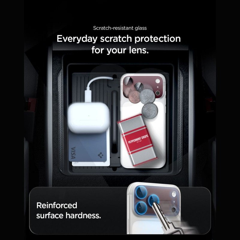 Spigen Optik Pro XL Glas.tR EZ Fit – протектор за камера за iPhone 18 Pro Max, Burgundy, стъкло 9H (SKU 8800337251692-AGL12040) Spigen Optik Pro XL Glas.tR EZ Fit – протектор за камера за iPhone 18 Pro Max, Burgundy, стъкло 9H (SKU 8800337251692-AGL12040)