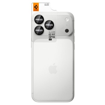 Spigen Optik Pro Glas.tR EZ Fit защита за камера 2 броя за iPhone 18 Pro / 18 Pro Max (Dark Grey) Spigen Optik Pro Glas.tR EZ Fit защита за камера 2 броя за iPhone 18 Pro / 18 Pro Max (Dark Grey)