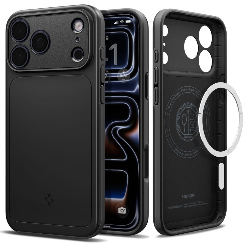 Spigen Thin Fit MagSafe iPhone 17 Pro Max / 18 Pro Max Black (ACS12105) Spigen Thin Fit MagSafe iPhone 17 Pro Max / 18 Pro Max Black (ACS12105)