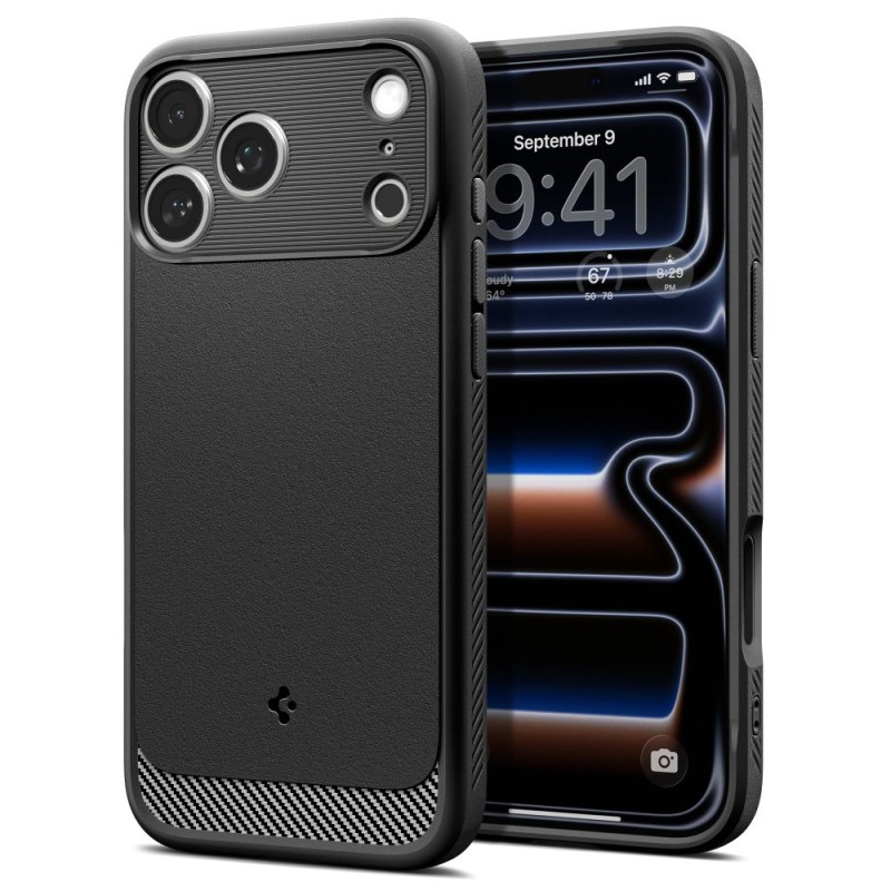 Spigen Rugged Armor MagSafe iPhone 17 Pro Max / 18 Pro Max – Matte Black (ACS12109) Spigen Rugged Armor MagSafe iPhone 17 Pro Max / 18 Pro Max – Matte Black (ACS12109)
