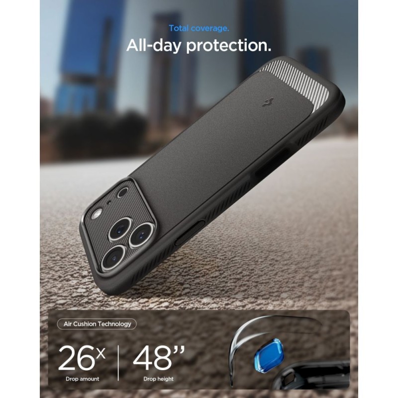 Spigen Rugged Armor MagSafe за iPhone 17 Pro Max / 18 Pro Max (Grey) Spigen Rugged Armor MagSafe за iPhone 17 Pro Max / 18 Pro Max (Grey)