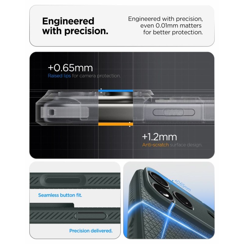 Spigen Liquid Air за iPhone 17 Pro Max / 18 Pro Max Abyss Green (SKU: 8800337252392-ACS12113) Spigen Liquid Air за iPhone 17 Pro Max / 18 Pro Max Abyss Green (SKU: 8800337252392-ACS12113)