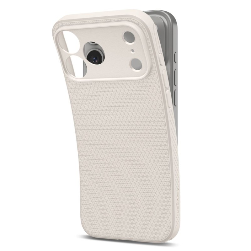 SPIGEN Liquid Air за iPhone 17 Pro Max / 18 Pro Max Natural Titanium (TPU) SPIGEN Liquid Air за iPhone 17 Pro Max / 18 Pro Max Natural Titanium (TPU)