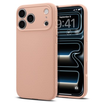 SPIGEN Liquid Air за iPhone 17 Pro Max / 18 Pro Max Rose Titanium (TPU)