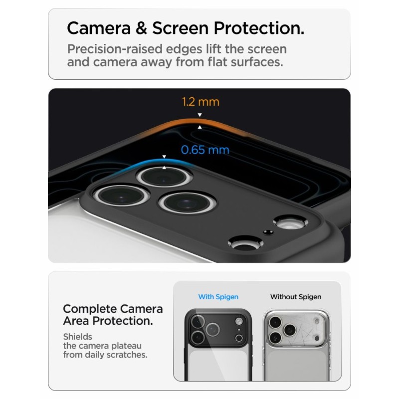 Spigen Ultra Hybrid за iPhone 17 Pro Max / 18 Pro Max – Матово черно (SKU: 8800337252439-ACS12117) Spigen Ultra Hybrid за iPhone 17 Pro Max / 18 Pro Max – Матово черно (SKU: 8800337252439-ACS12117)