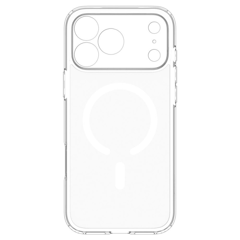 Spigen Ultra Hybrid MagSafe iPhone 17 Pro Max / 18 Pro Max Clear/White (SKU: 8800337252446-ACS12118) Spigen Ultra Hybrid MagSafe iPhone 17 Pro Max / 18 Pro Max Clear/White (SKU: 8800337252446-ACS12118)