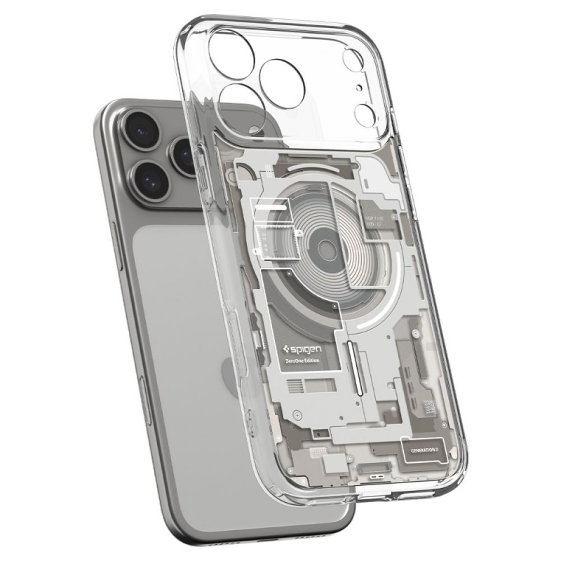 SPIGEN ULTRA HYBRID MAGSAFE iPhone 17 Pro Max / 18 Pro Max Zero One Natural Titanium (ACS12127) SPIGEN ULTRA HYBRID MAGSAFE iPhone 17 Pro Max / 18 Pro Max Zero One Natural Titanium (ACS12127)