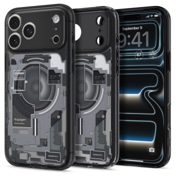 SPIGEN ULTRA HYBRID MAGSAFE за iPhone 17 Pro Max / 18 Pro Max – ZERO ONE BLACK (ACS12128)