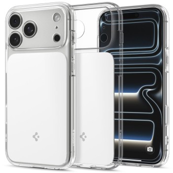 SPIGEN ULTRA HYBRID MagSafe T за iPhone 17 Pro Max / 18 Pro Max (Glossy White)