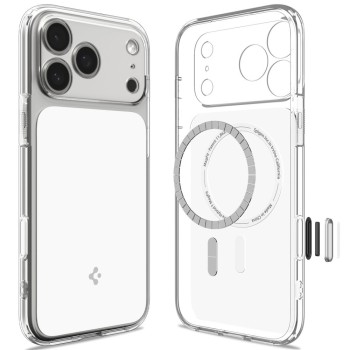 SPIGEN ULTRA HYBRID MagSafe T за iPhone 17 Pro Max / 18 Pro Max (Glossy White) SPIGEN ULTRA HYBRID MagSafe T за iPhone 17 Pro Max / 18 Pro Max (Glossy White)