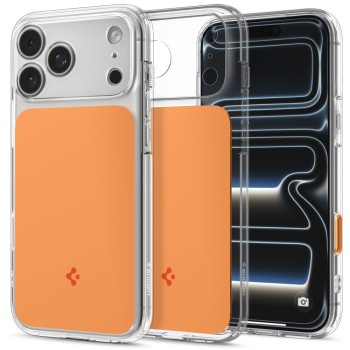 SPIGEN Ultra Hybrid MagSafe T за iPhone 17 Pro Max / 18 Pro Max – Glossy Orange (SKU: 8800337252590-ACS12133)