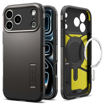 SPIGEN Tough Armor T MagSafe за iPhone 17 Pro Max / 18 Pro Max Gunmetal