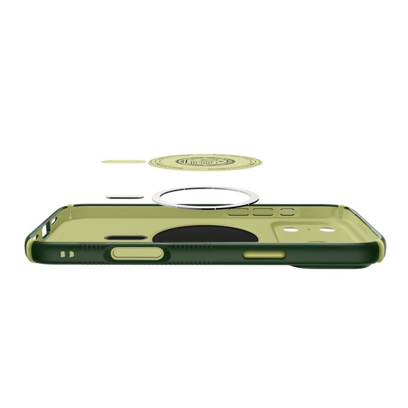 SPIGEN Nano Pop Hybrid MagSafe калъф за iPhone 17 Pro Max / 18 Pro Max Avo Green