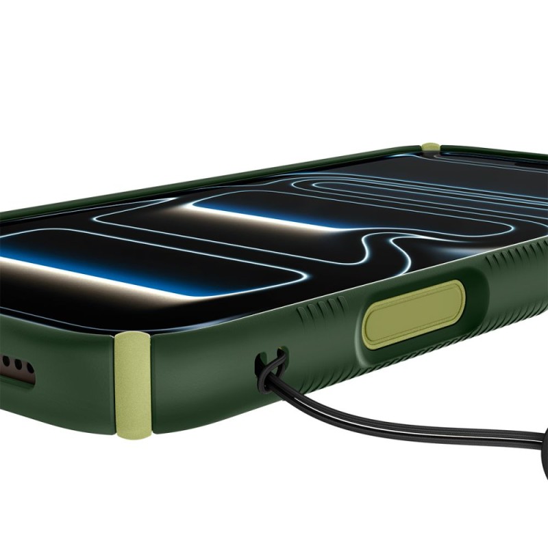 SPIGEN Nano Pop Hybrid MagSafe калъф за iPhone 17 Pro Max / 18 Pro Max Avo Green