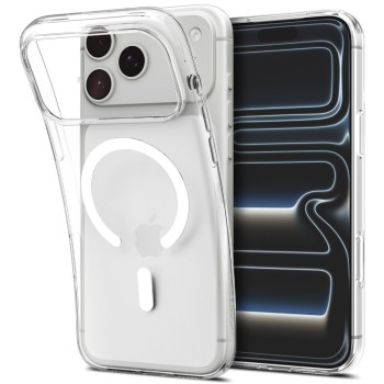 SPIGEN Liquid Crystal MagSafe за iPhone 17 Pro Max / 18 Pro Max (прозрачен/clear/white)