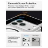Spigen Ultra Hybrid MagSafe iPhone 17 Pro / 18 Pro Clear/Graphite (ACS12156)