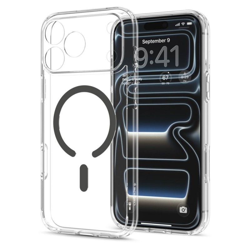 Spigen Ultra Hybrid MagSafe iPhone 17 Pro / 18 Pro Clear/Graphite (ACS12156)