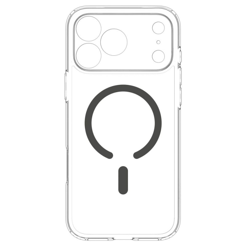 Spigen Ultra Hybrid MagSafe iPhone 17 Pro / 18 Pro Clear/Graphite (ACS12156)