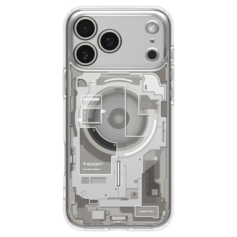 Spigen Ultra Hybrid MagSafe iPhone 17 Pro / 18 Pro Zero One Natural Titanium (ACS12164)