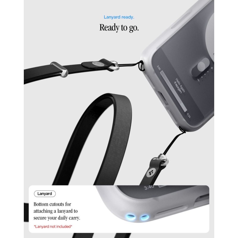 SPIGEN Ultra Hybrid MagSafe iPhone 17 Pro / 18 Pro Classic Silver (ACS12167) SPIGEN Ultra Hybrid MagSafe iPhone 17 Pro / 18 Pro Classic Silver (ACS12167)
