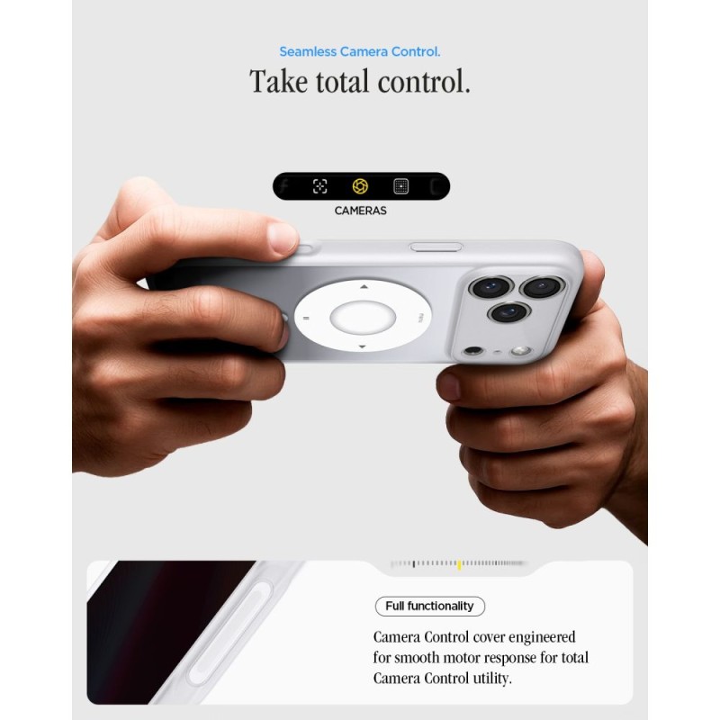 SPIGEN Ultra Hybrid MagSafe iPhone 17 Pro / 18 Pro Classic Silver (ACS12167) SPIGEN Ultra Hybrid MagSafe iPhone 17 Pro / 18 Pro Classic Silver (ACS12167)