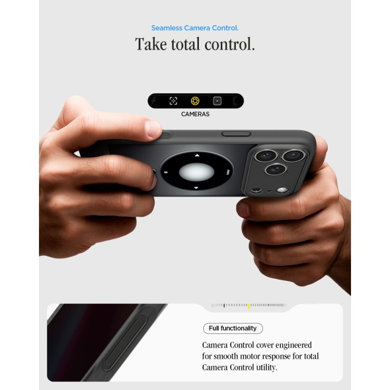 SPIGEN Ultra Hybrid MagSafe iPhone 17 Pro / 18 Pro Classic Black (ACS12168) SPIGEN Ultra Hybrid MagSafe iPhone 17 Pro / 18 Pro Classic Black (ACS12168)