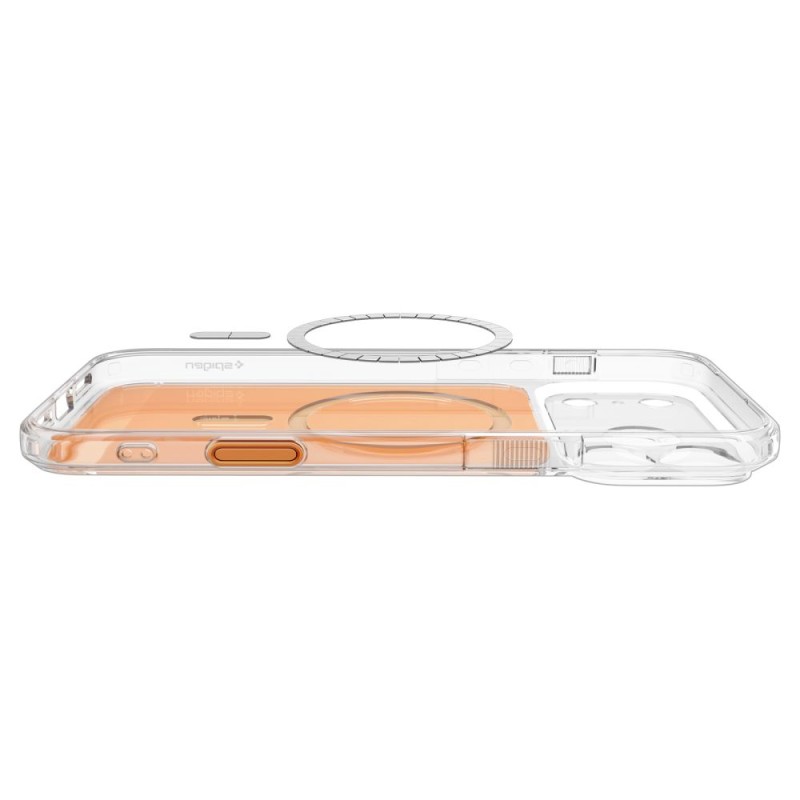 SPIGEN Ultra Hybrid MagSafe T за iPhone 17 Pro / 18 Pro (Glossy Orange)