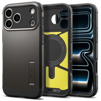 Spigen Tough Armor T MagSafe за iPhone 17 Pro / 18 Pro (Gunmetal)