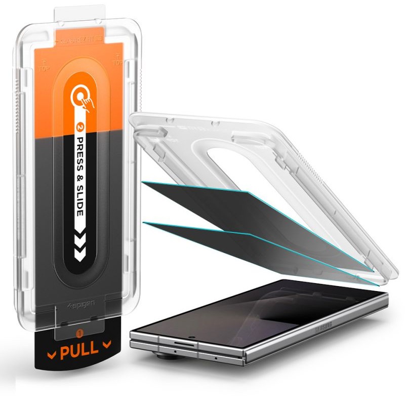 Spigen Glas.tR EZ Fit Pro AC HD Privacy – закалено стъкло 2 бр. за Galaxy Z Fold 7 / 8 Ultra (SKU 8800337253764-AGL12250) Spigen Glas.tR EZ Fit Pro AC HD Privacy – закалено стъкло 2 бр. за Galaxy Z Fold 7 / 8 Ultra (SKU 8800337253764-AGL12250)