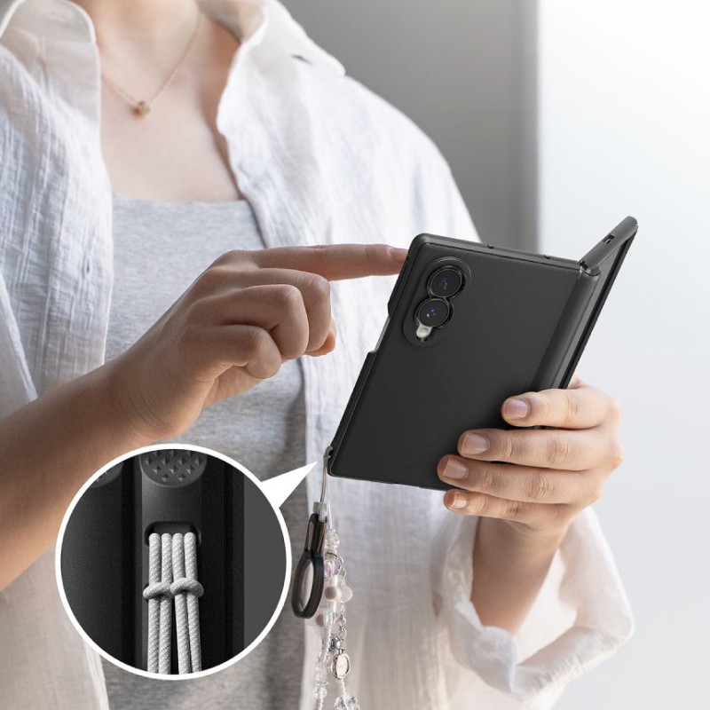 RINGKE ONYX FLAP Магнитен Magsafe калъф за Samsung Galaxy Z Fold 8 Black
