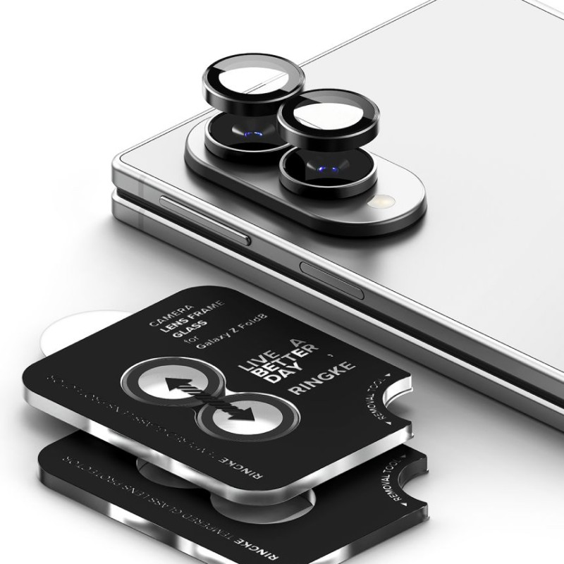 Ringke Camera Frame Protector 2-PACK за Samsung Galaxy Z Fold 8 (черен) - Ringke Camera Frame Protector 2-PACK за Samsung Galaxy Z Fold 8 (черен) - 8800380460577