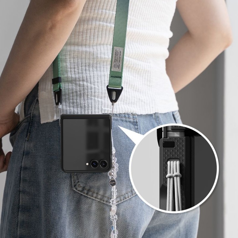 RINGKE ONYX Flap Magnetic MagSafe Case за Samsung Galaxy Z Flip 8 Black RINGKE ONYX Flap Magnetic MagSafe Case за Samsung Galaxy Z Flip 8 Black