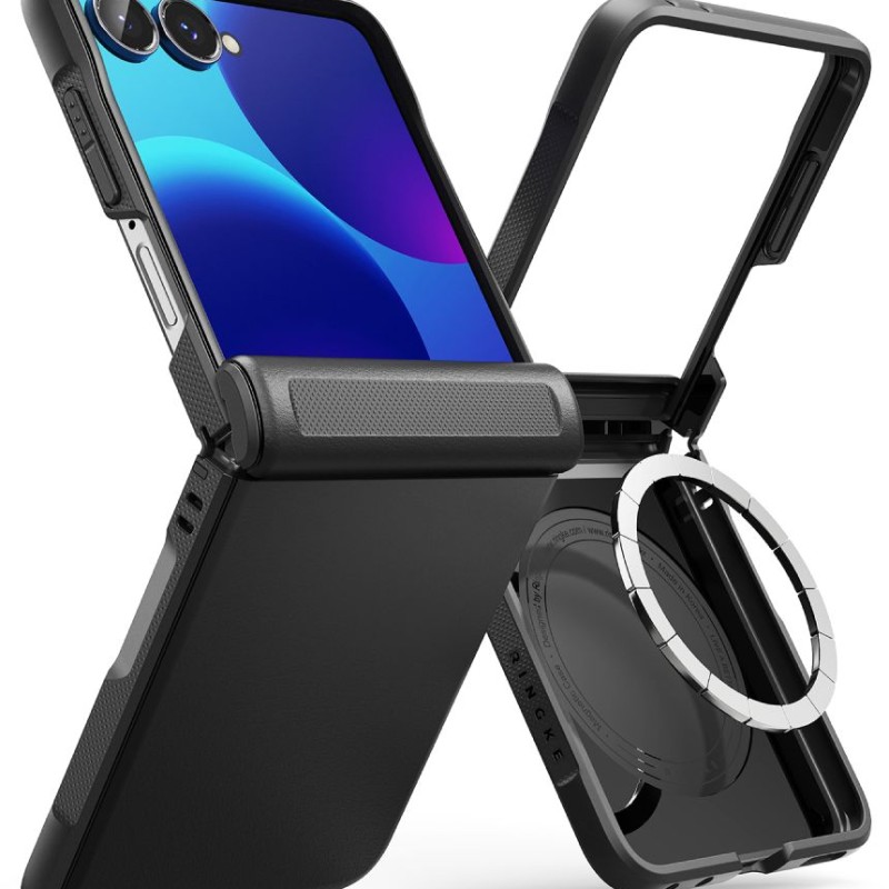 RINGKE ONYX Flap Magnetic MagSafe Case за Samsung Galaxy Z Flip 8 Black RINGKE ONYX Flap Magnetic MagSafe Case за Samsung Galaxy Z Flip 8 Black