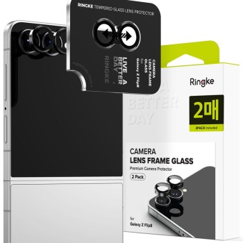 Ringke Camera Frame Protector (2 бр.) за Samsung Galaxy Z Flip 8 – Черен