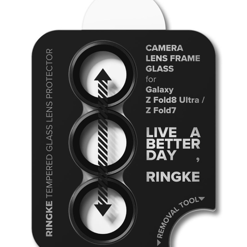 Ringke Camera Frame Protector 2-Pack за Samsung Galaxy Z Fold 7 / 8 Ultra (Ultra Black) - Ringke Camera Frame Protector 2-Pack за Samsung Galaxy Z Fold 7 / 8 Ultra (Ultra Black) - 8800380460638