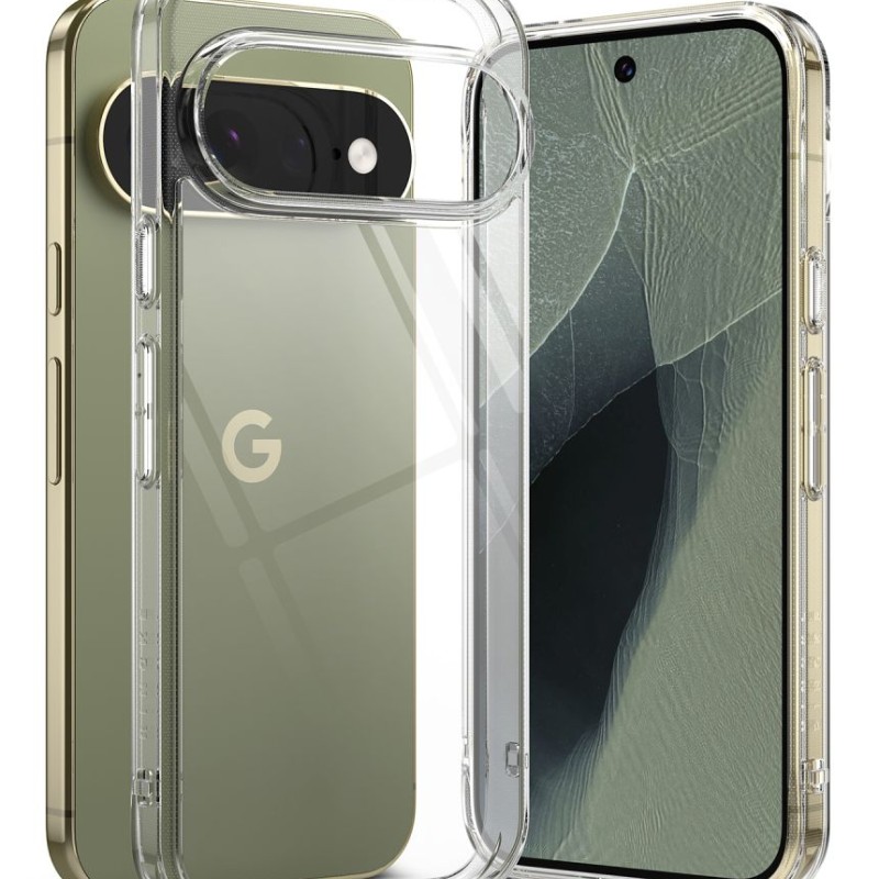 RINGKE Fusion за Google Pixel 11 Pro XL Clear (прозрачен хибриден кейс, Mil-Grade)
