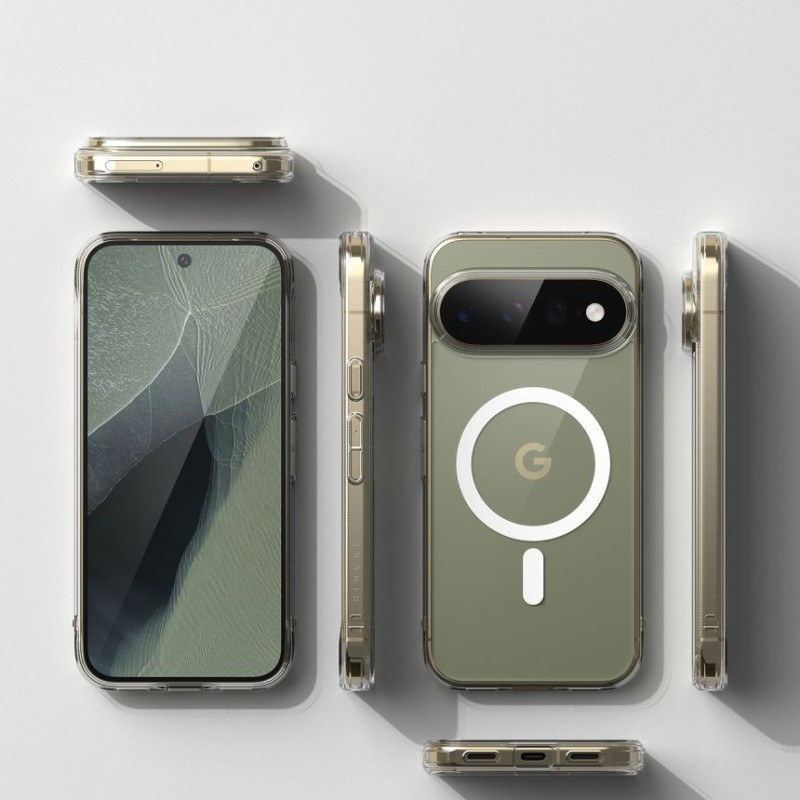Ringke Fusion Magnetic MagSafe за Google Pixel 11 Pro XL (прозрачен)
