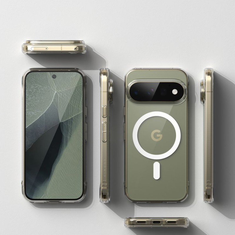 Ringke Fusion Magnetic MagSafe за Google Pixel 11 Pro (Clear)