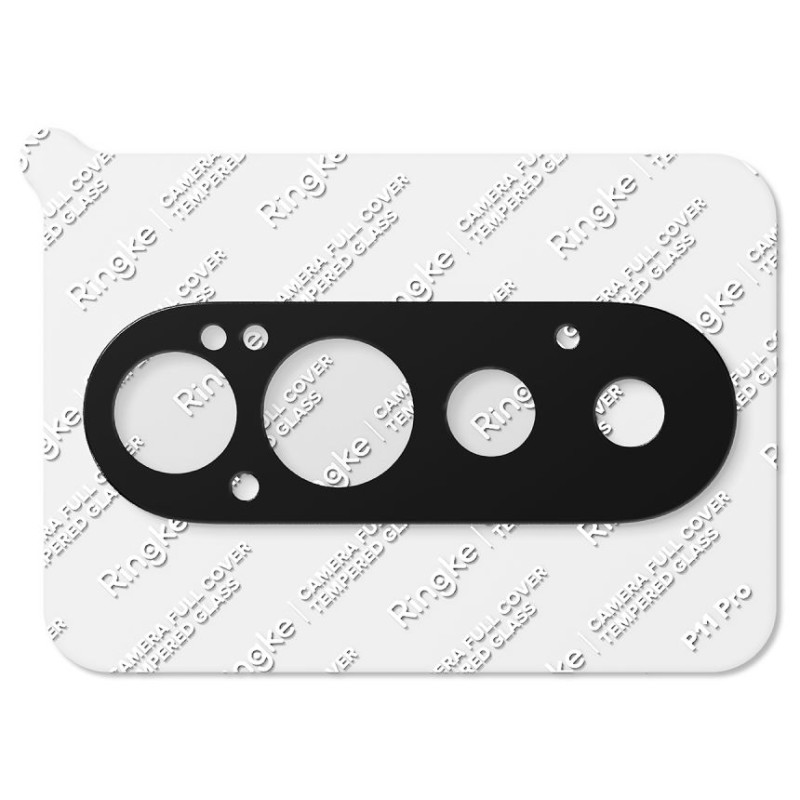 Ringke Camera Full Cover Tempered Glass 2-пак за Google Pixel 11 Pro (черен)