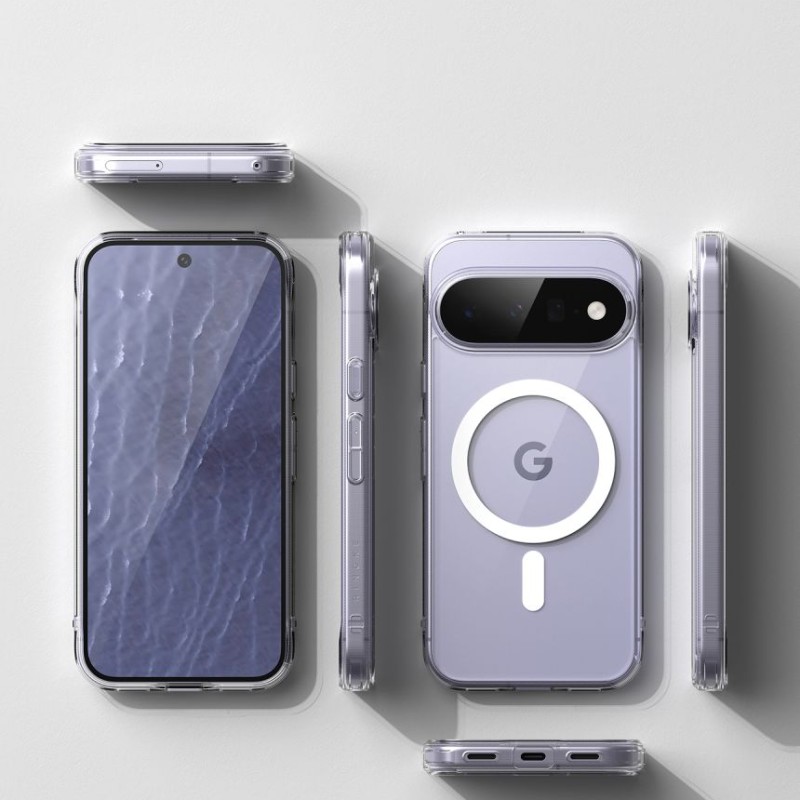 Ringke Fusion Magnetic MagSafe за Google Pixel 11 – прозрачен (Clear)