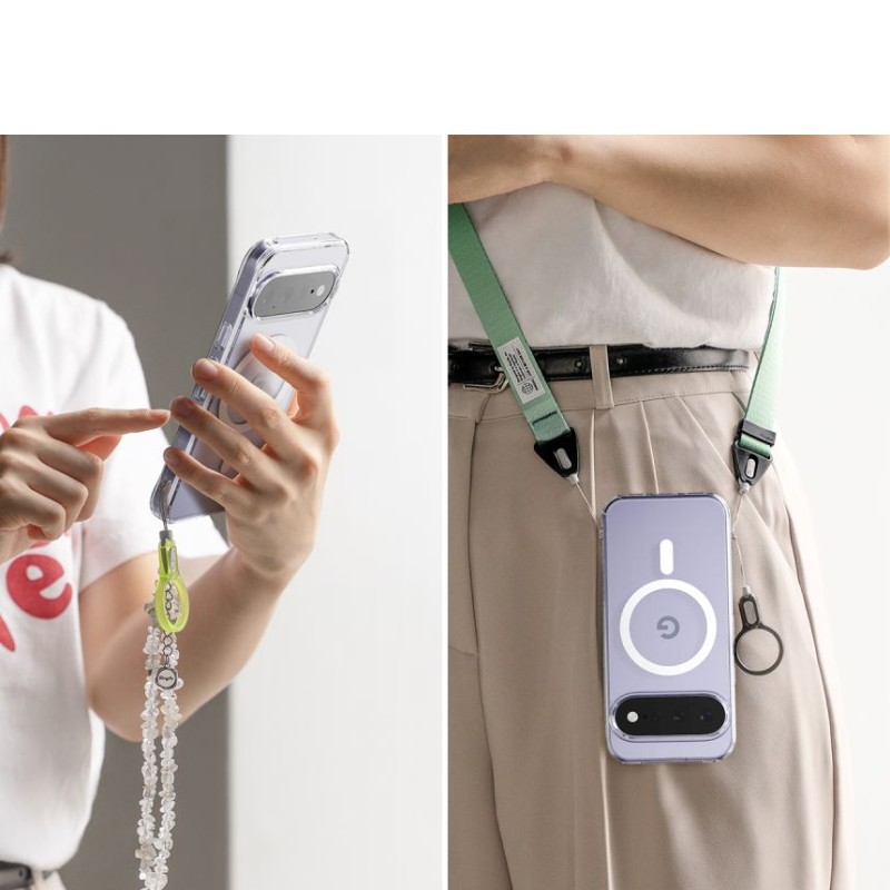 Ringke Fusion Magnetic MagSafe за Google Pixel 11 – прозрачен (Clear)