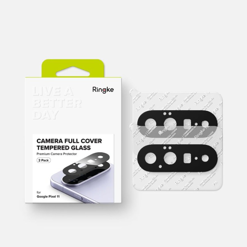 OSŁONA ЗА КАМЕРАТА Ringke Camera Full Cover (2 бр.) за Google Pixel 11 BLACK