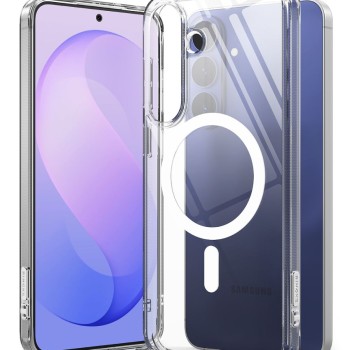 Ringke Fusion Magnetic MagSafe за Samsung Galaxy S26 FE – прозрачен