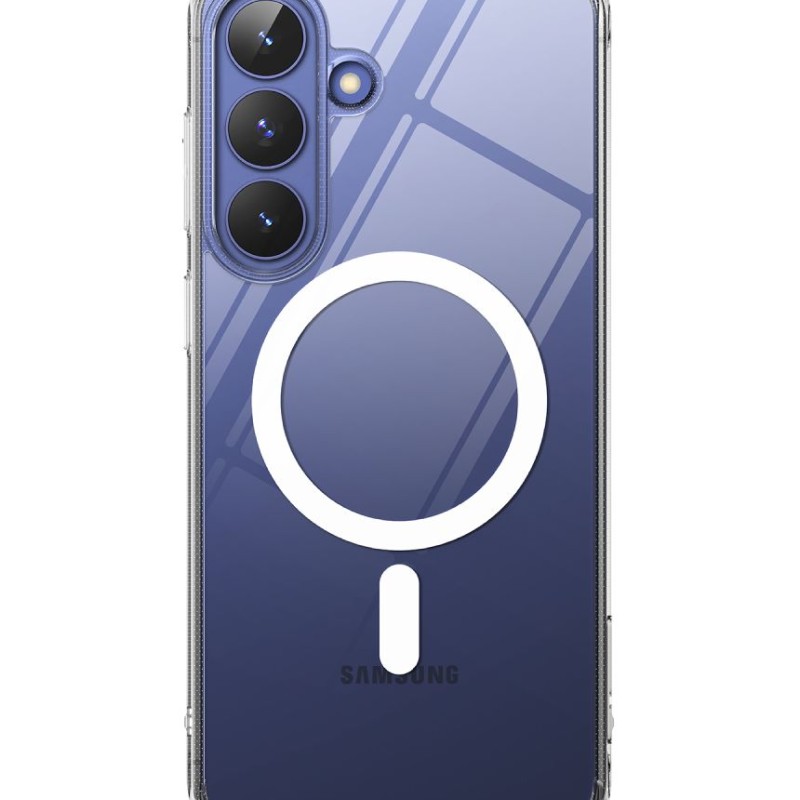 Ringke Fusion Magnetic MagSafe за Samsung Galaxy S26 FE – прозрачен