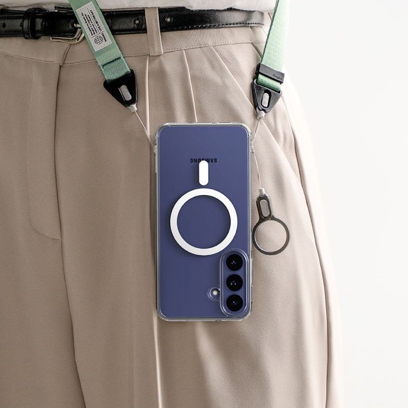 Ringke Fusion Magnetic MagSafe за Samsung Galaxy S26 FE – прозрачен