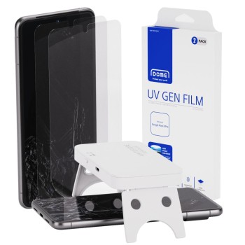 Whitestone Dome UV Gen защитно фолио за екран за Google Pixel 8 Pro (2 броя) – прозрачно